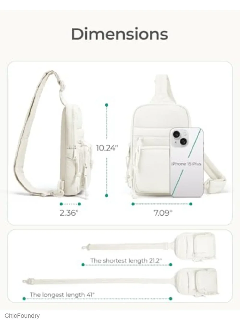 N/A compact crossbody